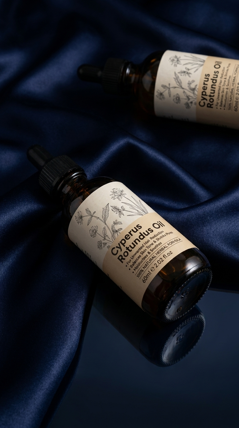 **LuxCapi™ Premium Cyperus Rotundus Body Oil Care With Almond Oil & Aloe Vera**