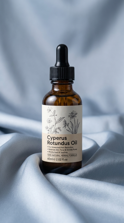 **LuxCapi™ Premium Cyperus Rotundus Body Oil Care With Almond Oil & Aloe Vera**